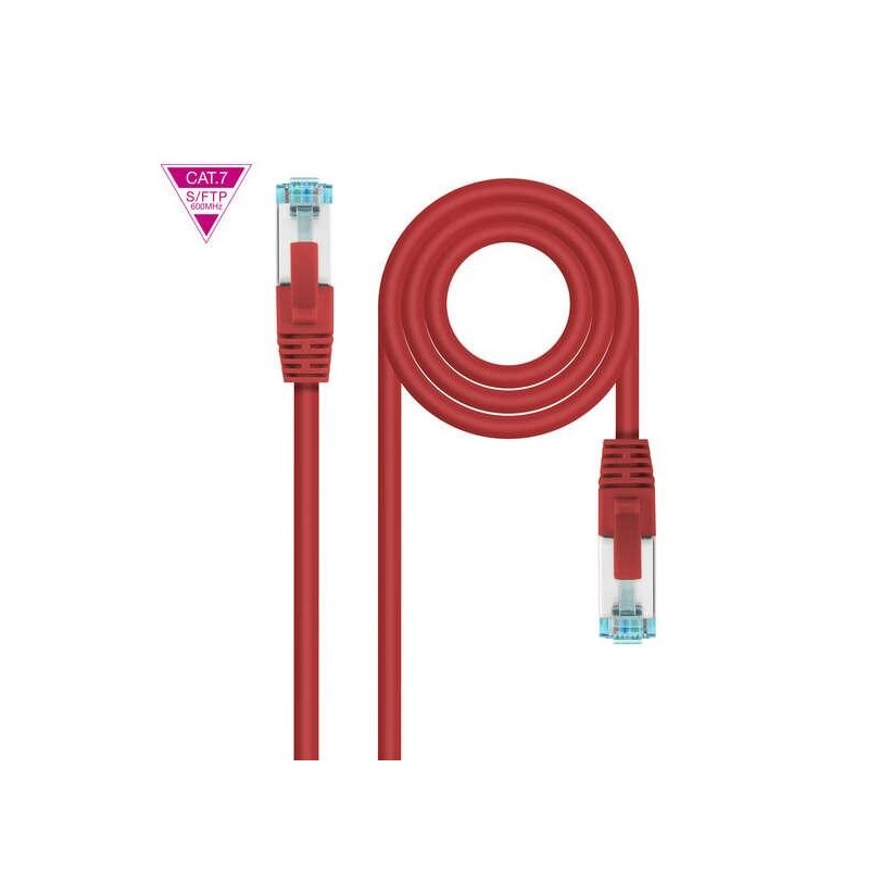 Nanocable 10.20.1700-L25-R cavo di rete Rosso 0,25 m Cat7 SF/UTP (S-F