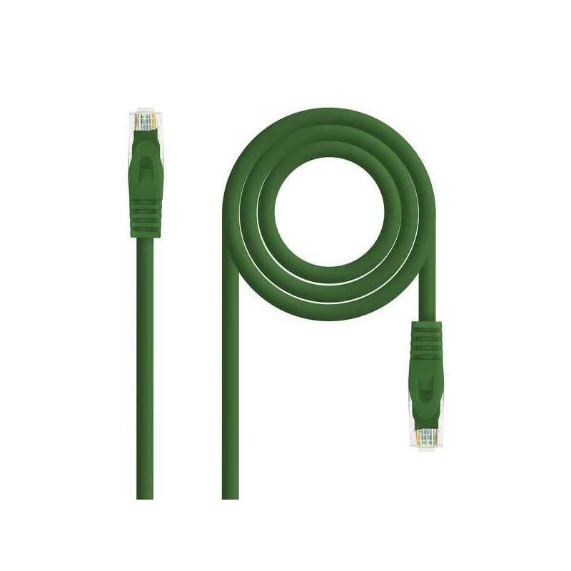 Nanocable 10.20.1800-L25-GR cavo di rete Verde 0,25 m Cat6a U/UTP (UT