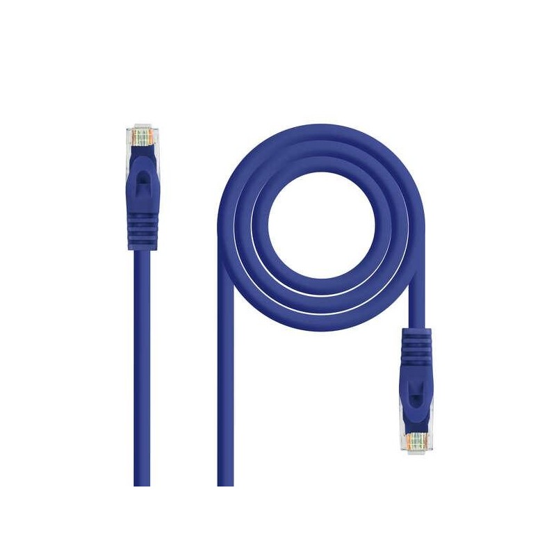 Nanocable 10.20.1800-L30-BL cavo di rete Blu 0,3 m Cat6a U/UTP (UTP)