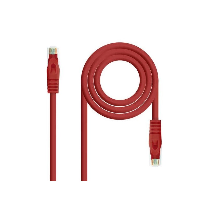 Nanocable 10.20.1800-L30-R cavo di rete Rosso 0,3 m Cat6a U/UTP (UTP)