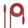 Nanocable 10.20.1800-L30-R cavo di rete Rosso 0,3 m Cat6a U/UTP (UTP)