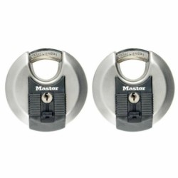 Lucchetto con chiave Master Lock M40EURT (2 Unit&Atilde;&nbsp;)