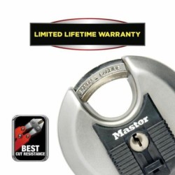 Lucchetto con chiave Master Lock M40EURT (2 Unit&Atilde;&nbsp;)