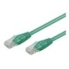 Cavo patch Wentronic Goobay CAT 5e, U/UTP, verde, 0,5 m - miscela di 