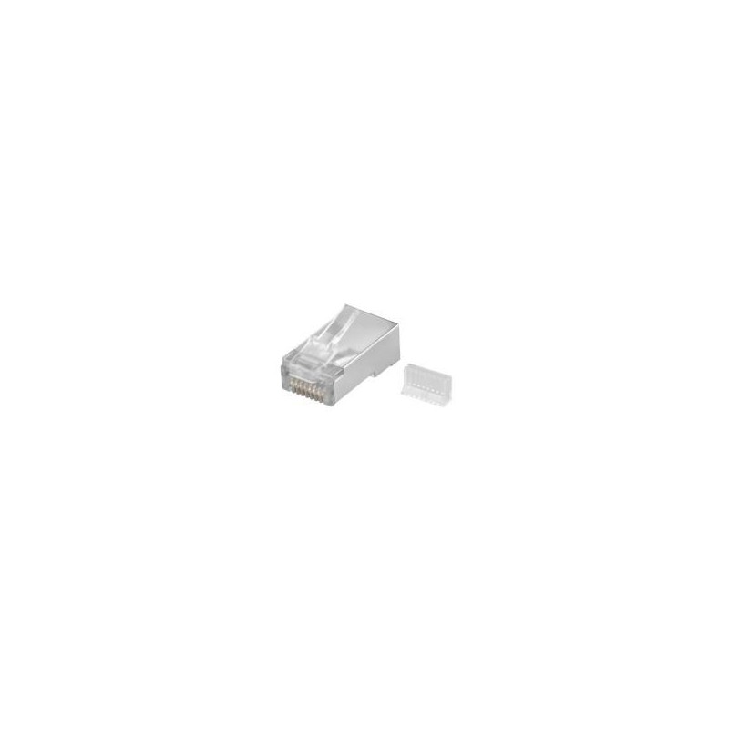 Spina modulare RJ45 schermata - 8P8C per cavo tondo sfuso