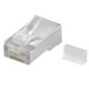 Spina modulare RJ45 schermata - 8P8C per cavo tondo sfuso