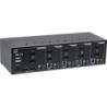 Switch KVM da tavolo - 4 vie - Doppio monitor DP 1.2 - 4K - USB 3.0 -