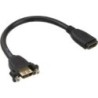 Cavo adattatore HDMI per installazione - presa-presa HDMI A - contatt