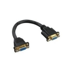 Cavo adattatore VGA - VGA BU-BU a 15 pin - per installazione - placca