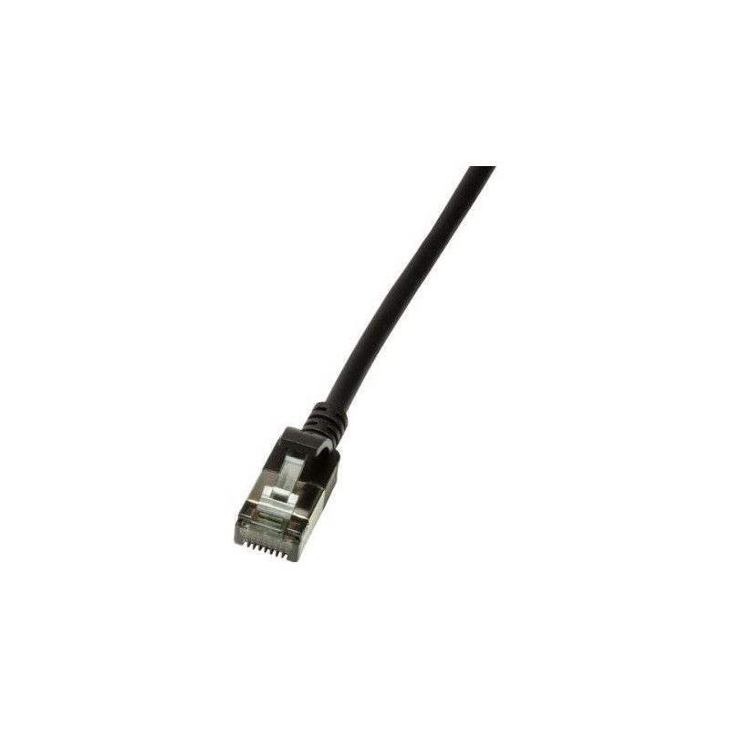 Cavo di rete LogiLink Slim U/FTP 3 m Cat6a U/FTP (STP) nero (CQ9063S)