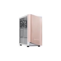 Midi-Tower Seta A1, vetro temperato - bianco/oro rosa