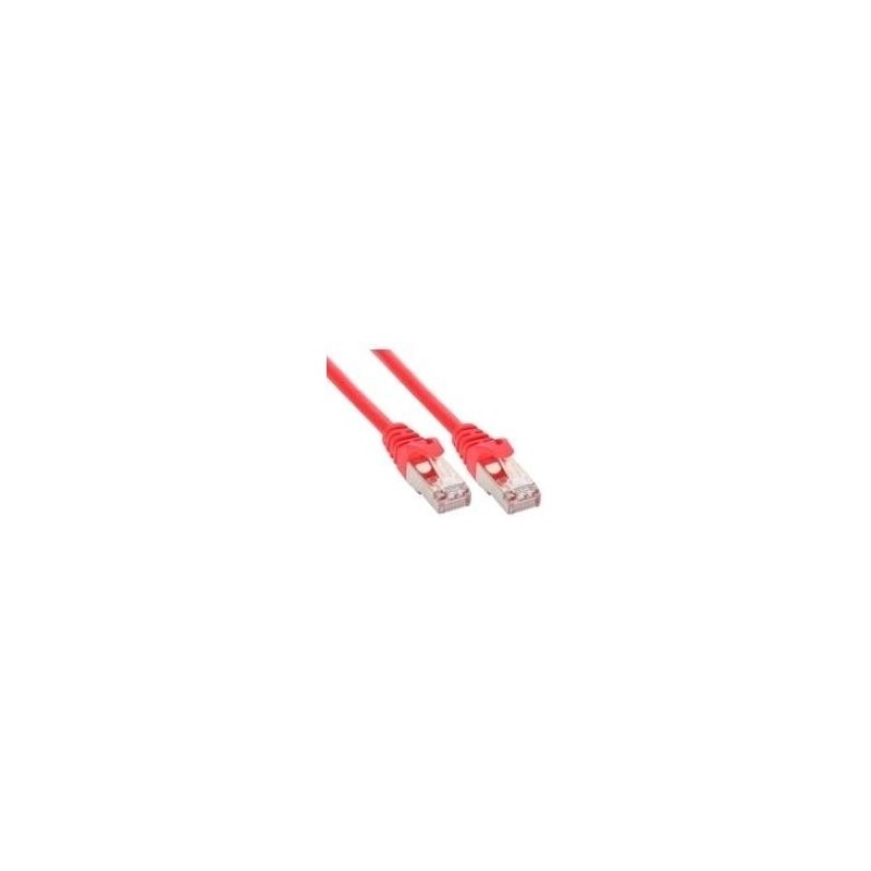 Cavo patch - F-UTP - Cat.5e - rosso - 10 m