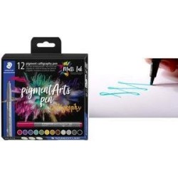 Set di penne per calligrafia MultiInk Pigment Arts da 12