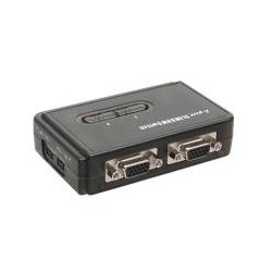 Switch KVM - 2 vie - USB - con audio