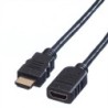 VALUE Cavo HDMI ad alta velocit&Atilde;&nbsp; Ethernet, M/F, 1,5 m