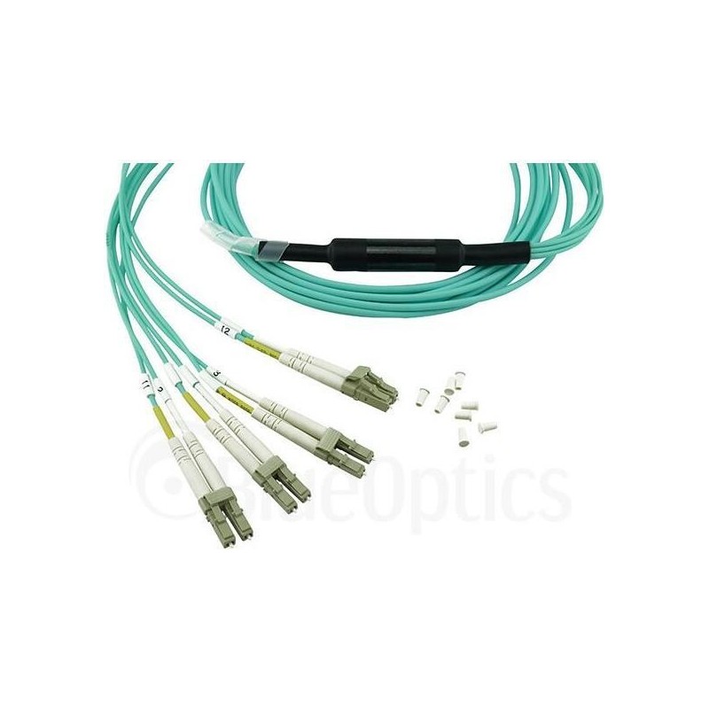 Cavo patch multimodale OM3 compatibile Reti F5-UPG-QSFP+-3M-2 MTP-4xL