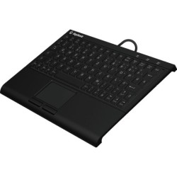 Tastiera KEYSONIC Super-Mini QWERTZ, ABS, USB, touchpad integrato