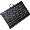 KEYSONIC Tastiera Super-Mini QWERTZ, ABS, adattatore USB/PS/2, nera