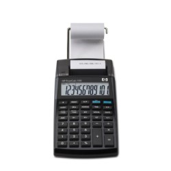 HP PrintCalc 100 calcolatrice Desktop Calcolatrice con stampa Nero