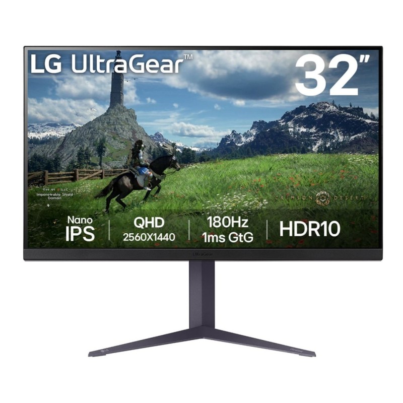 LG 32GS85QX-B Monitor PC 81,3 cm (32&quot;) 2560 x 1440 Pixel Nero