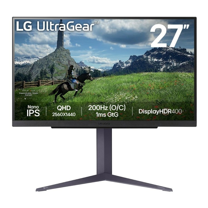 LG 27GS85Q-B Monitor PC 68,6 cm (27&quot;) 2560 x 1440 Pixel Quad HD LCD N