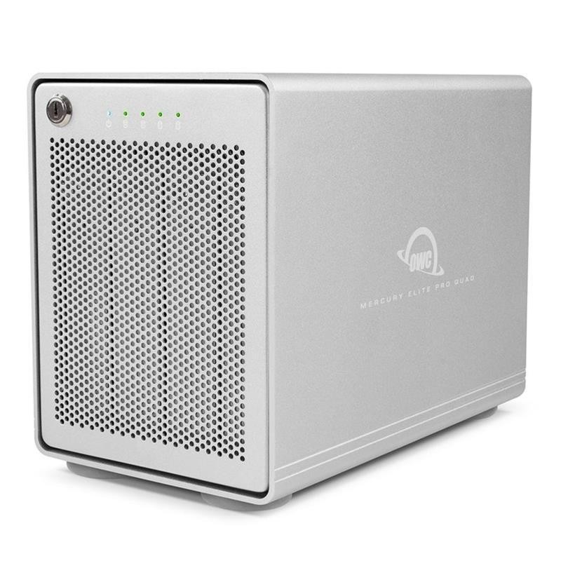 OWC Mercury Elite Pro Quad RAID 32TB (4x8TB HDD)- USB3.1 Gen 2 - RAID