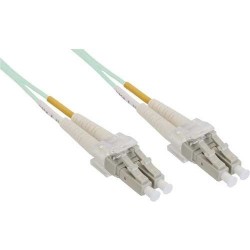 Cavo duplex in fibra ottica - LC-LC - 50-125 - OM3 - 0,5 m