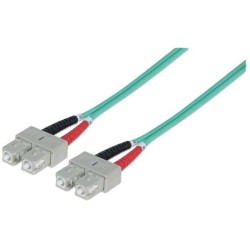 Intellinet 751100 cavo InfiniBand e in fibra ottica 3 m SC Colore acq