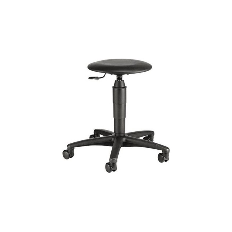 Sgabello TEC 60 72260D10 nero - piccole forniture per ufficio (72260D