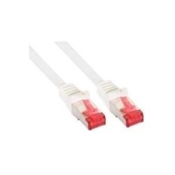 Cavo patch - S-FTP PiMf - Cat.6 - 250 MHz - PVC - rame - bianco - 10 m