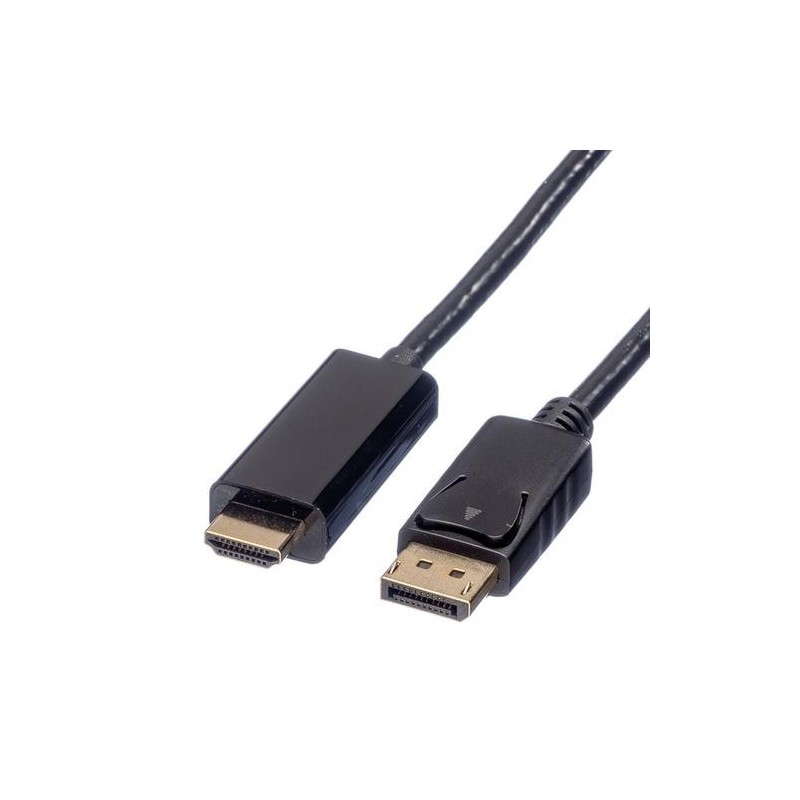 Cavo DisplayPort ROLINE, DP - UHDTV, M/M, nero, 2m