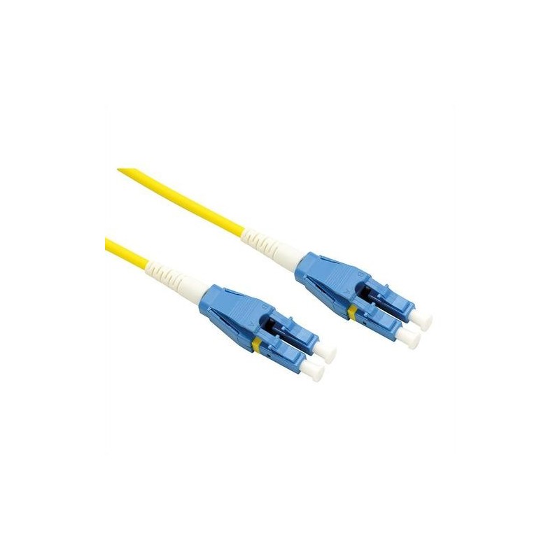 ROLINE FO Jumper Cable, Duplex, 9/125&Acirc;&micro;m, OS2, LC/LC, giallo, 5m