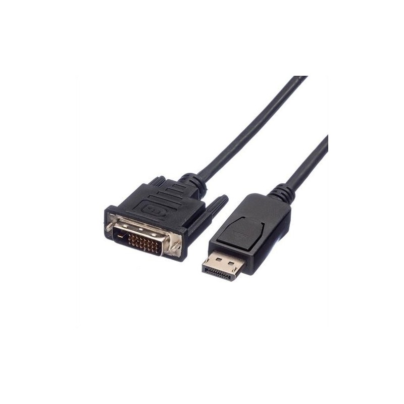 Cavo VALUE DisplayPort, DP - DVI (24 1), LSOH, M/M, 1,5 m