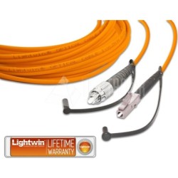 Cavo patch in fibra ottica Simplex di alta qualit&agrave; Lightwin, MM OM2,