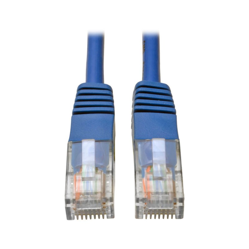 Tripp Lite 3ft Cat5e / Cat5 350MHz Molded Patch Cable RJ45 M/M Blue 3