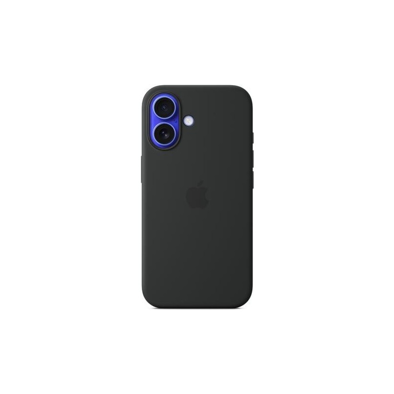 iPhone 16 Silicone Case with MagSafe - Black