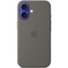 iPhone 16 Silicone Case with MagSafe - Stone Gray