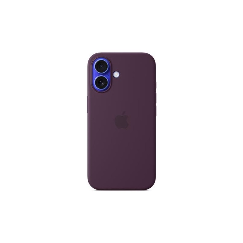 iPhone 16 Silicone Case with MagSafe - Plum