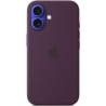 iPhone 16 Silicone Case with MagSafe - Plum