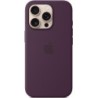 iPhone 16 Pro Silicone Case with MagSafe - Plum