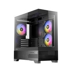 Antec CX500M RGB Gaming Case w/ Glass Side &amp; Front, Micro ATX, 3x RGB