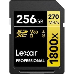 Lexar LSD1800256G-BNNNG memoria flash 256 GB SDXC Classe 10 Memory C