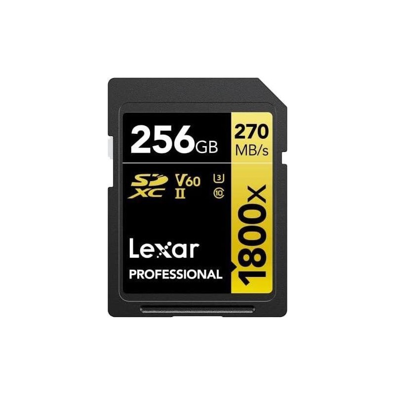 Lexar LSD1800256G-BNNNG memoria flash 256 GB SDXC Classe 10 Memory C