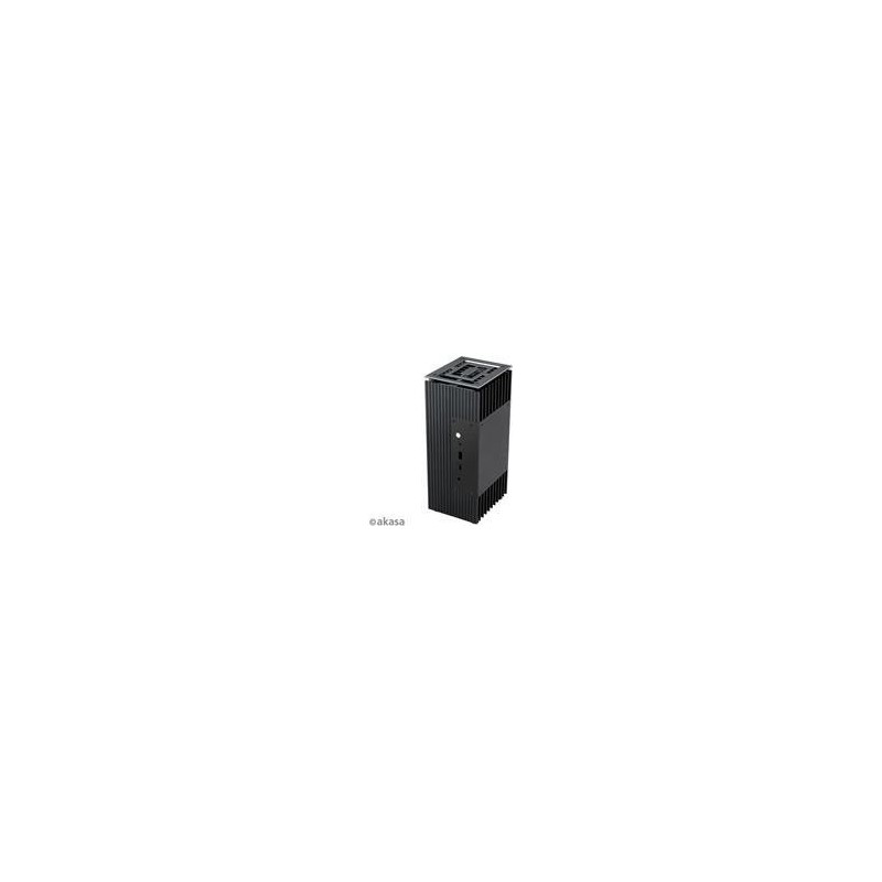 Case Turing FX Fanless UCFF (Intel NUC), OEM - nero