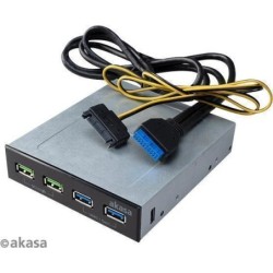 AKASA USB hub 2 x Quick Charge 3.0 + 2 x USB 3.1