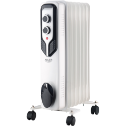 Adler Oil-Filled Radiator AD 7815 1500 W, Number of power levels 3, W