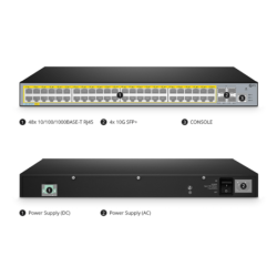 Netgear GS752TXP Smart Switch Gigabit a 48 porte, budget PoE+ da 380 