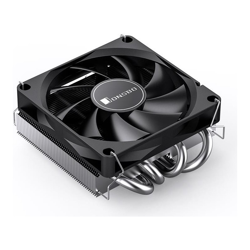 Jonsbo HP-400S 90mm Low Profile CPU Cooler - Black