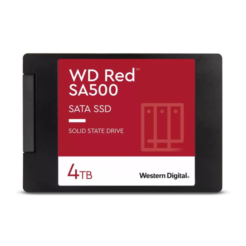 WD Red SA500 NAS SSD da 6,4 cm (2,5&quot;) 4 TB SATA 6 Gb/s