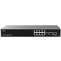 Grandstream Layer 3 Managed Network Switch 8x GbE RJ45 2x SFP+ fan